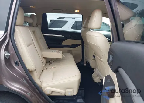 2018 Toyota Highlander Le Plus from USA, damaged, VIN 5TDZZRFH1JS250909